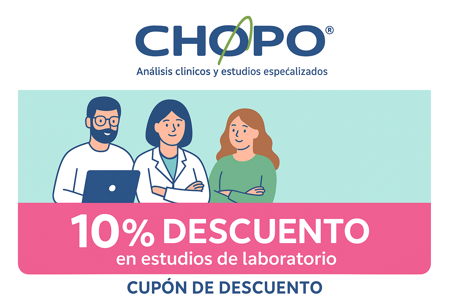 CHOPO Contigo: Descuento Bienestar 10%